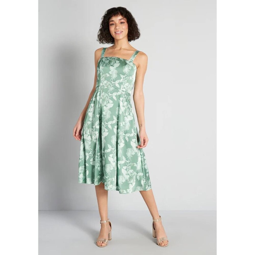 ModCloth x Hutch Fit and Flare Dress NWT